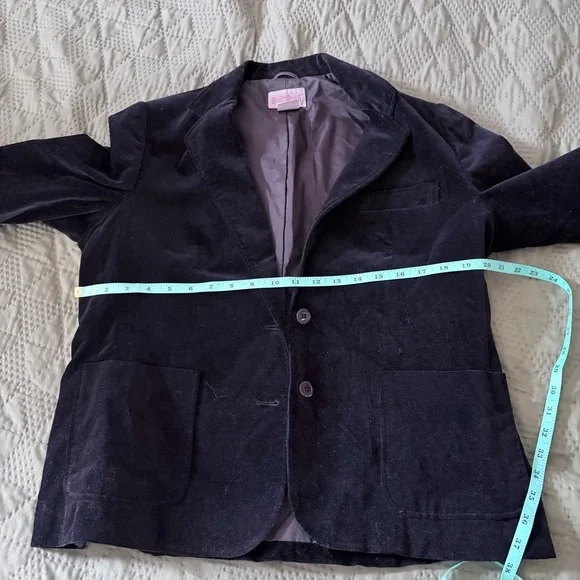 Vintage Worthington Women’s Velvet Blazer - Picture 9 of 10